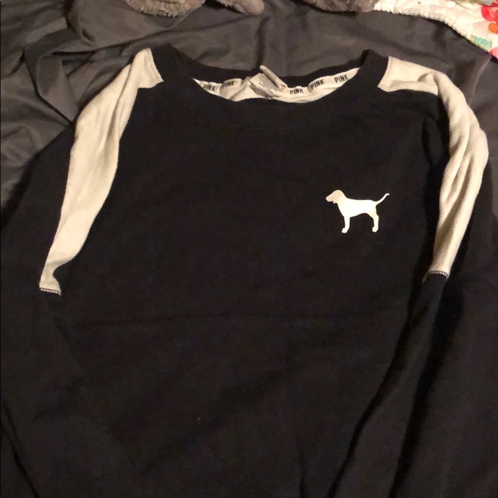 Black and white PINK sweatshirt